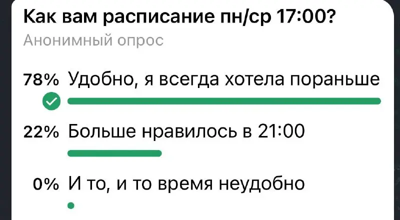 Пробное расписание групп High Heels по понедельникам и средам в 17:00