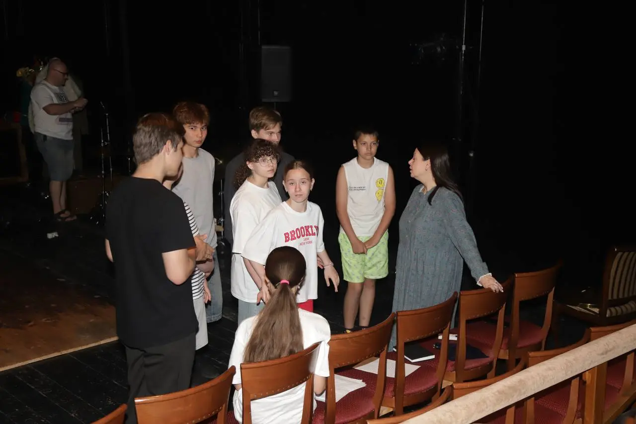 Детская театральная студия «Три звонка» — третий день работы