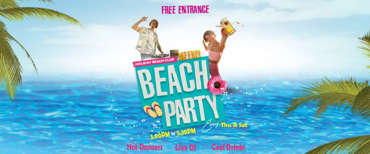 WEEKLY BEACH PARTY – Пляжная вечеринка в Дананге