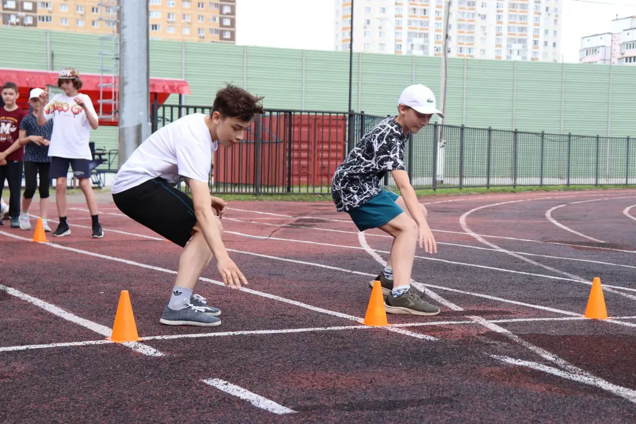 Летние тренировки секции фехтования