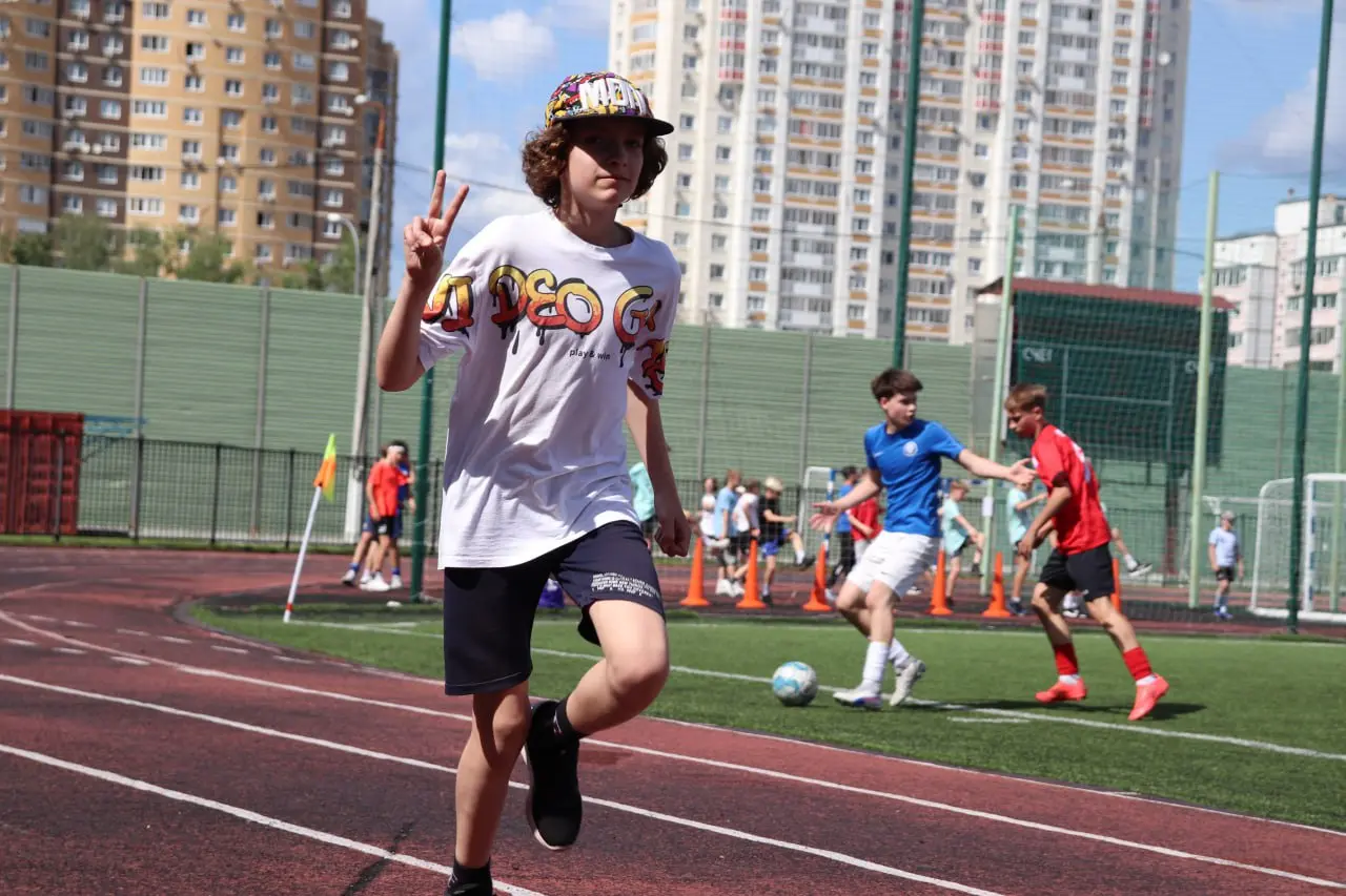 Летние тренировки секции фехтования