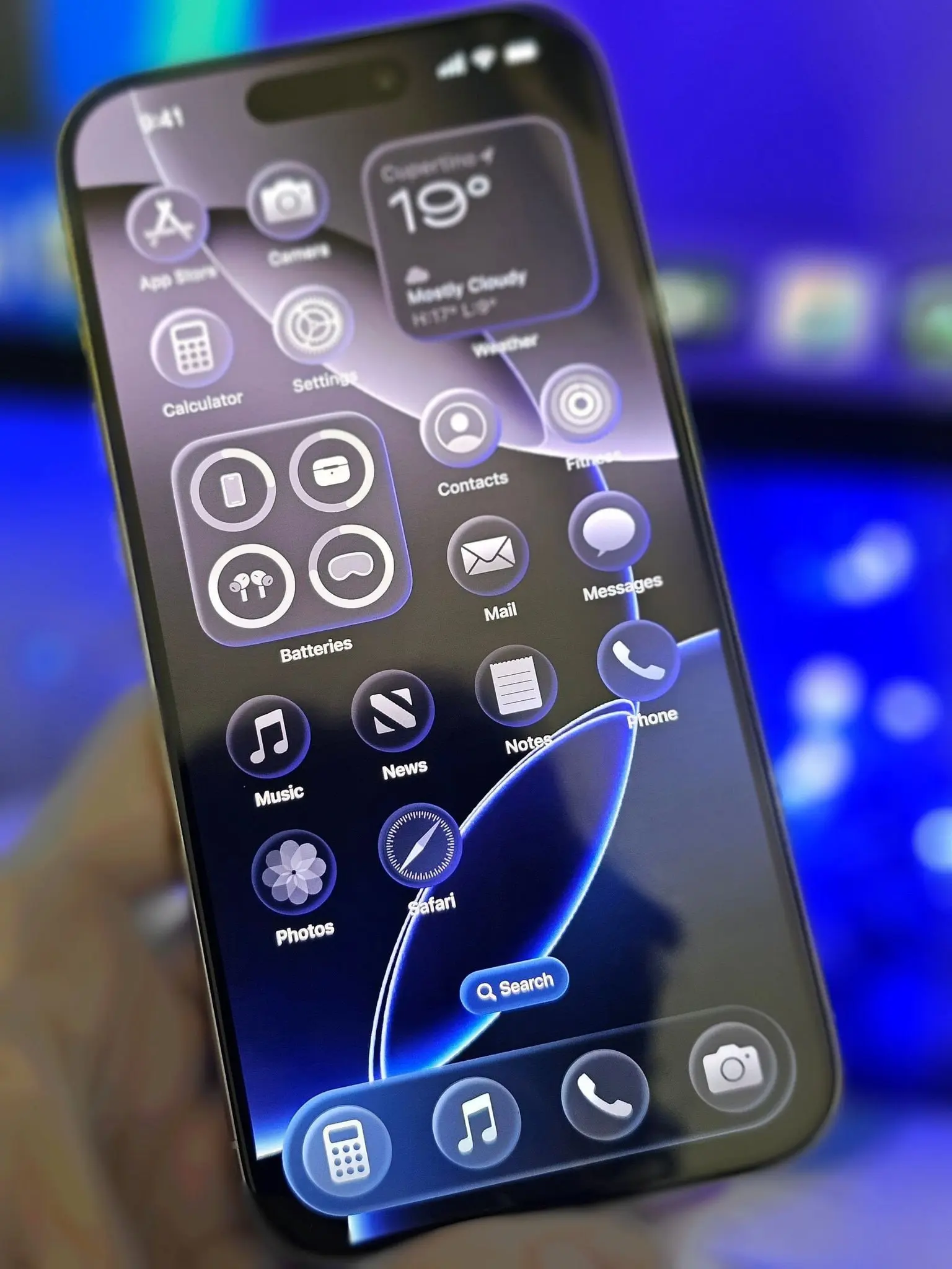 Показ презентации Apple в офисе