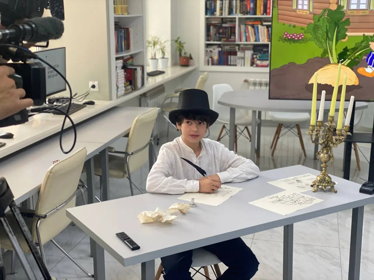 Пушкинский день в Библиотеке на Кулиева