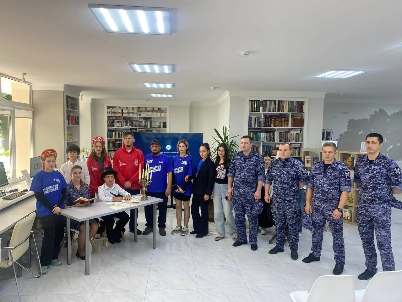 Пушкинский день в Библиотеке на Кулиева