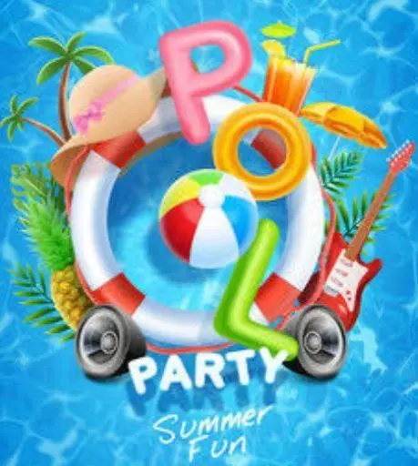 1st summer pool party