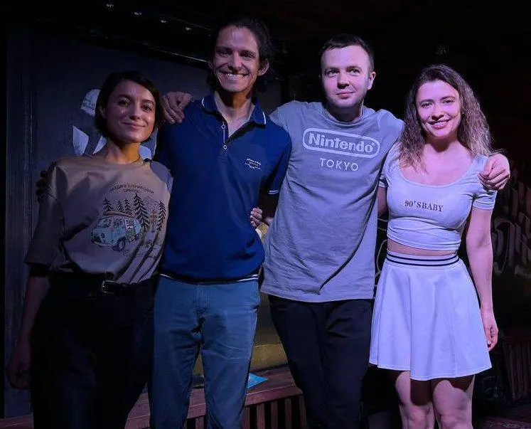 Стэндап шоу на французском и английском языках в Иркутске