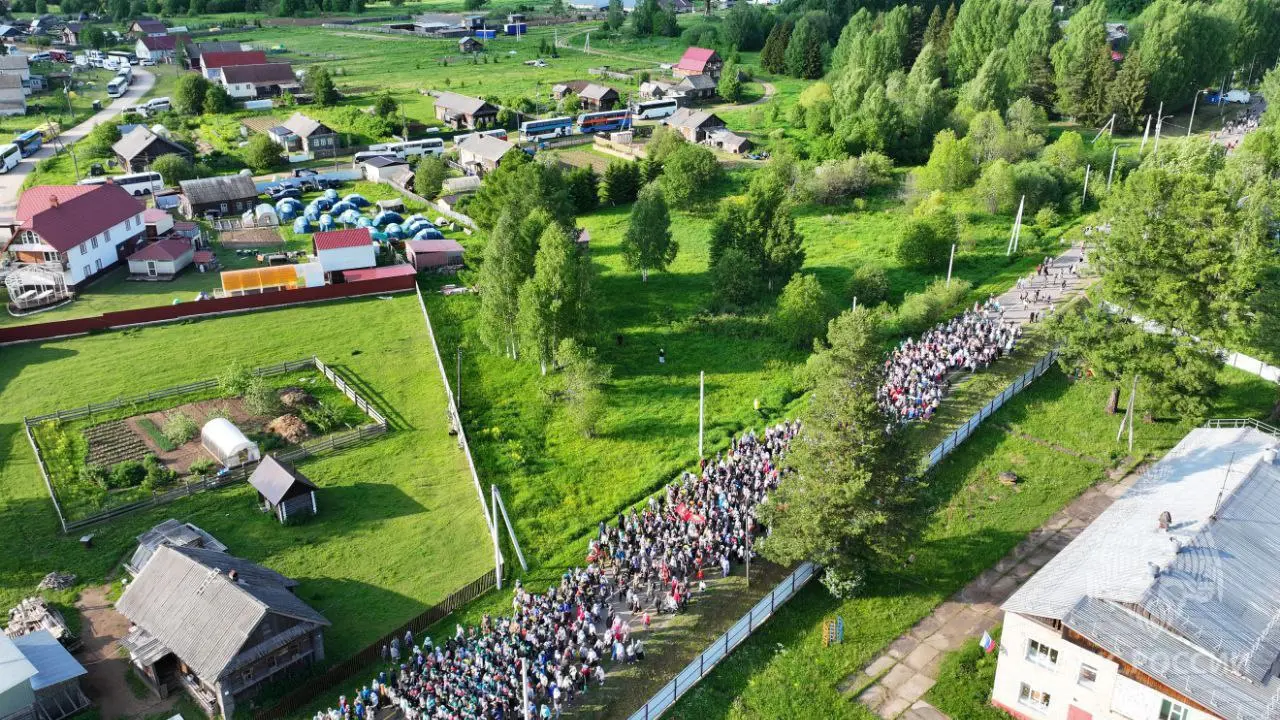 Паломники - в Великорецком