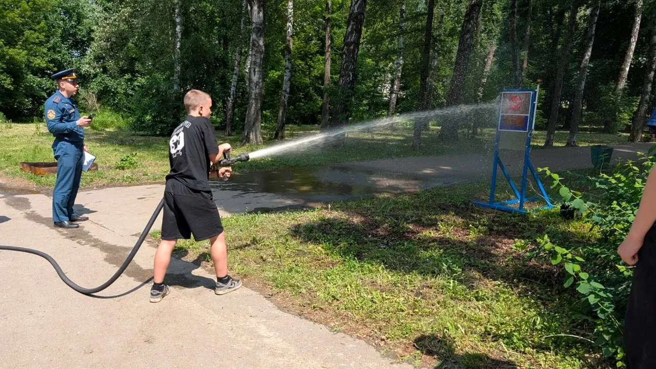 Второй день муниципальных соревнований «Щит и меч»
