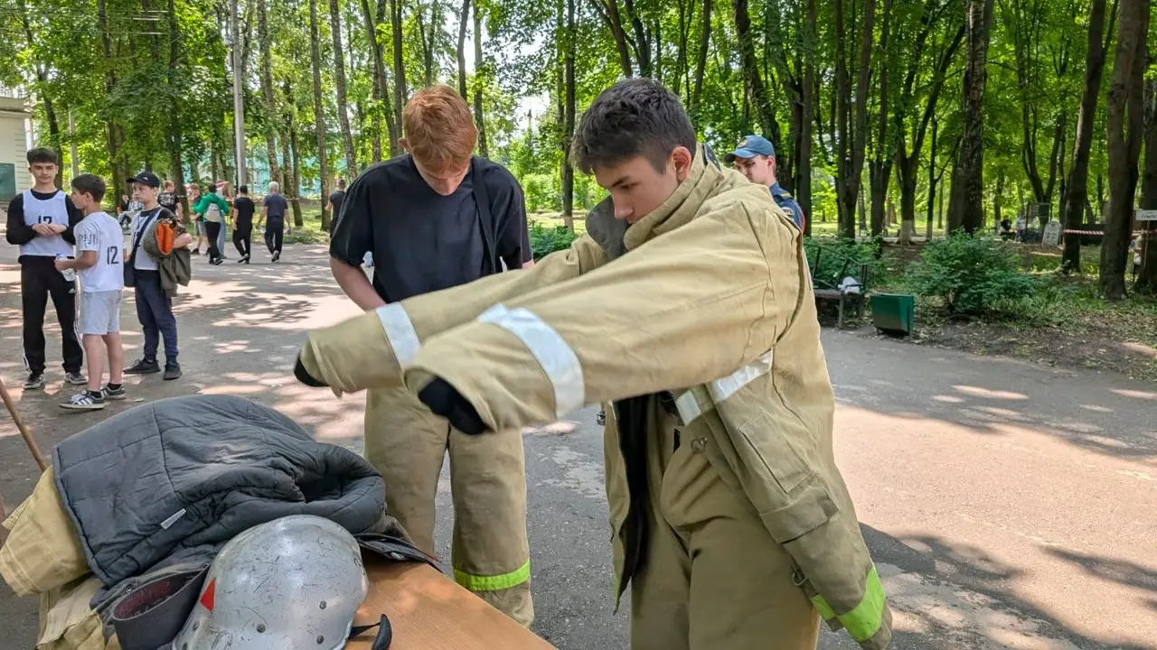 Второй день муниципальных соревнований «Щит и меч»