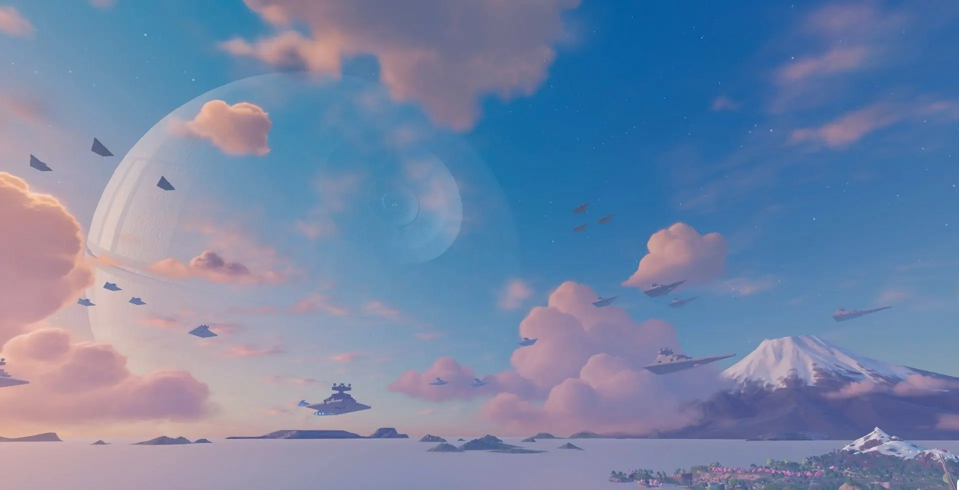 Звезда Смерти ивент в Fortnite