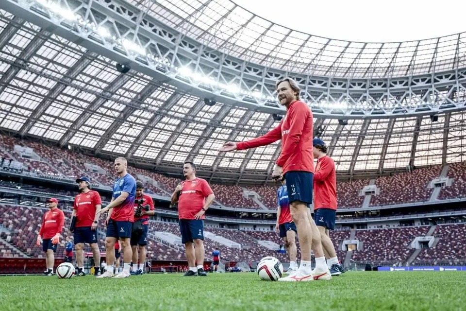 Товарищеский матч сборных России и Нигерии