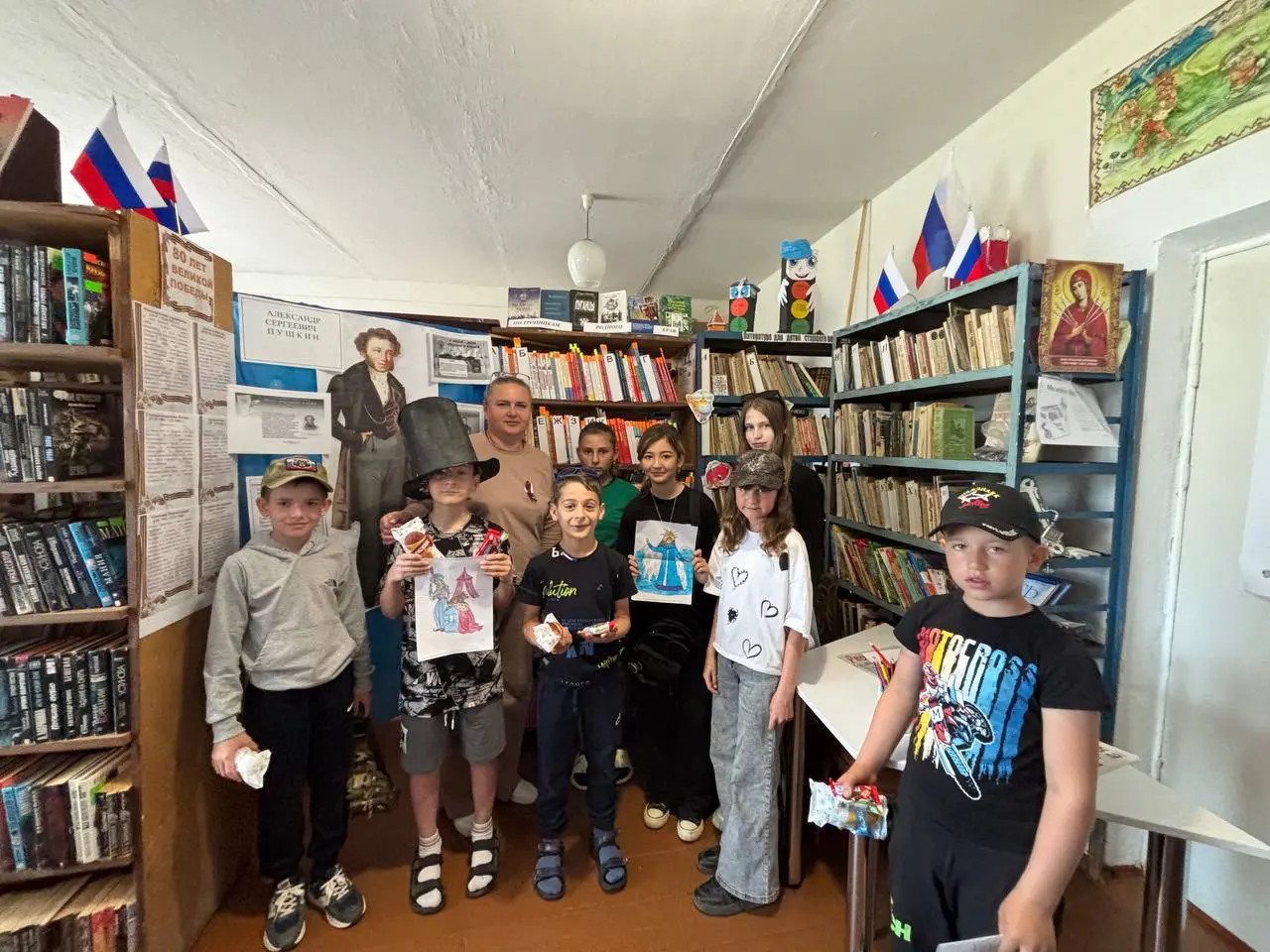 День детского творчества «Я рисую сказку» в с. Теплое