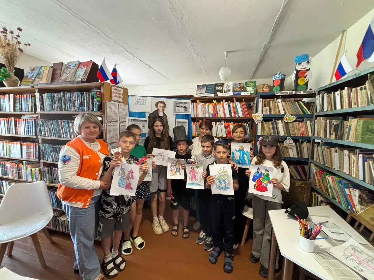 День детского творчества «Я рисую сказку» в с. Теплое