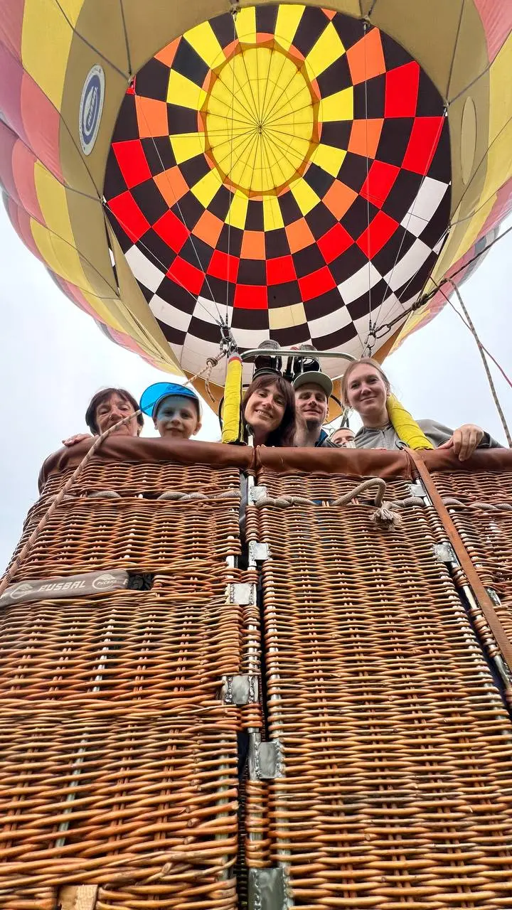 Полет на воздушном шаре в Солохаул