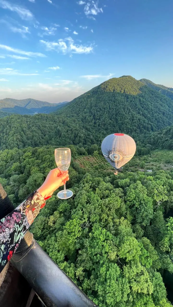 Полет на воздушном шаре в Солохаул
