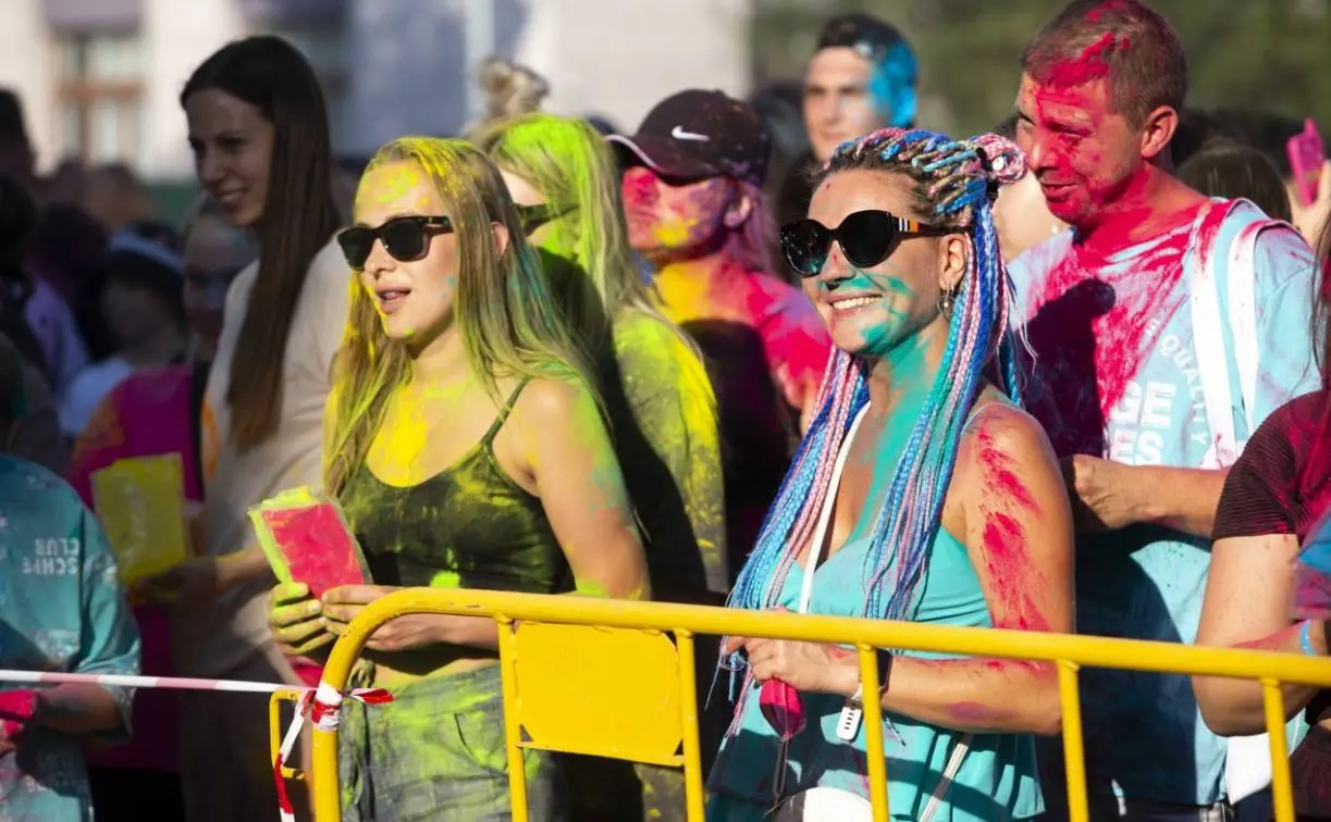 фестиваль красок