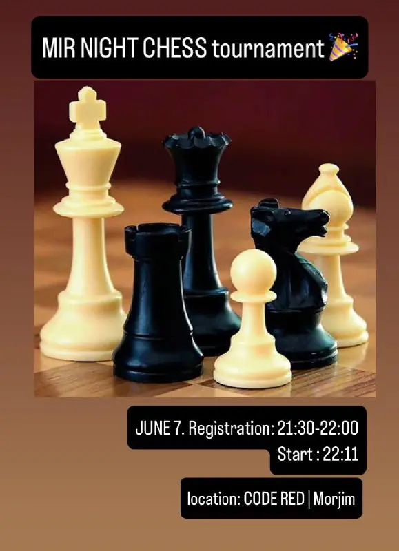 MIRNIGHTCHESS tournament