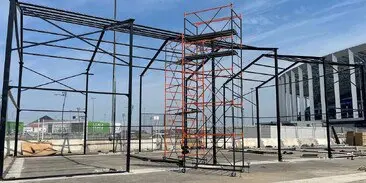 на Стрелке в Нижнем Новгороде откроют корты для падел-тенниса