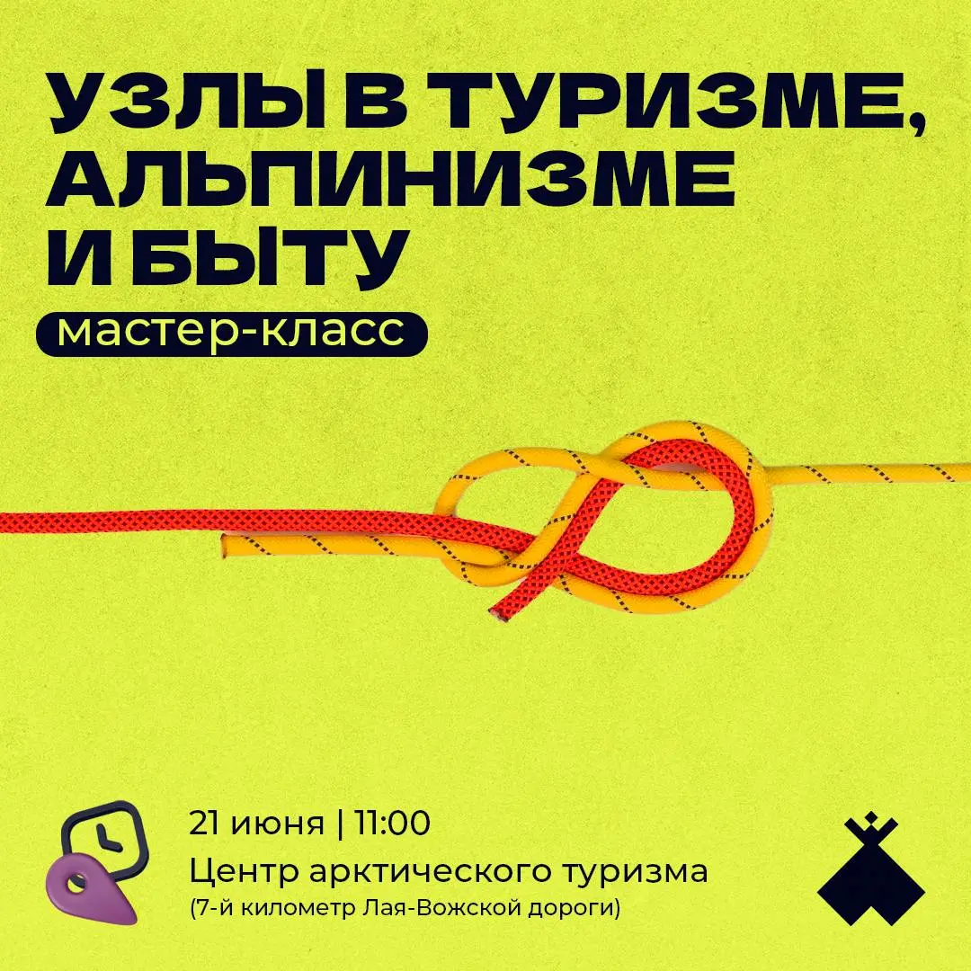 Мастер-класс «Узлы в туризме, альпинизме и быту»