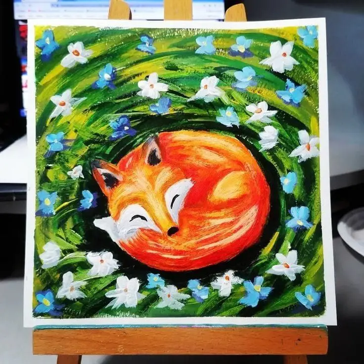 Мастер-класс по живописи гуашью