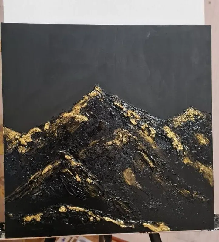 Мастер-класс живопись с текстурной пастой