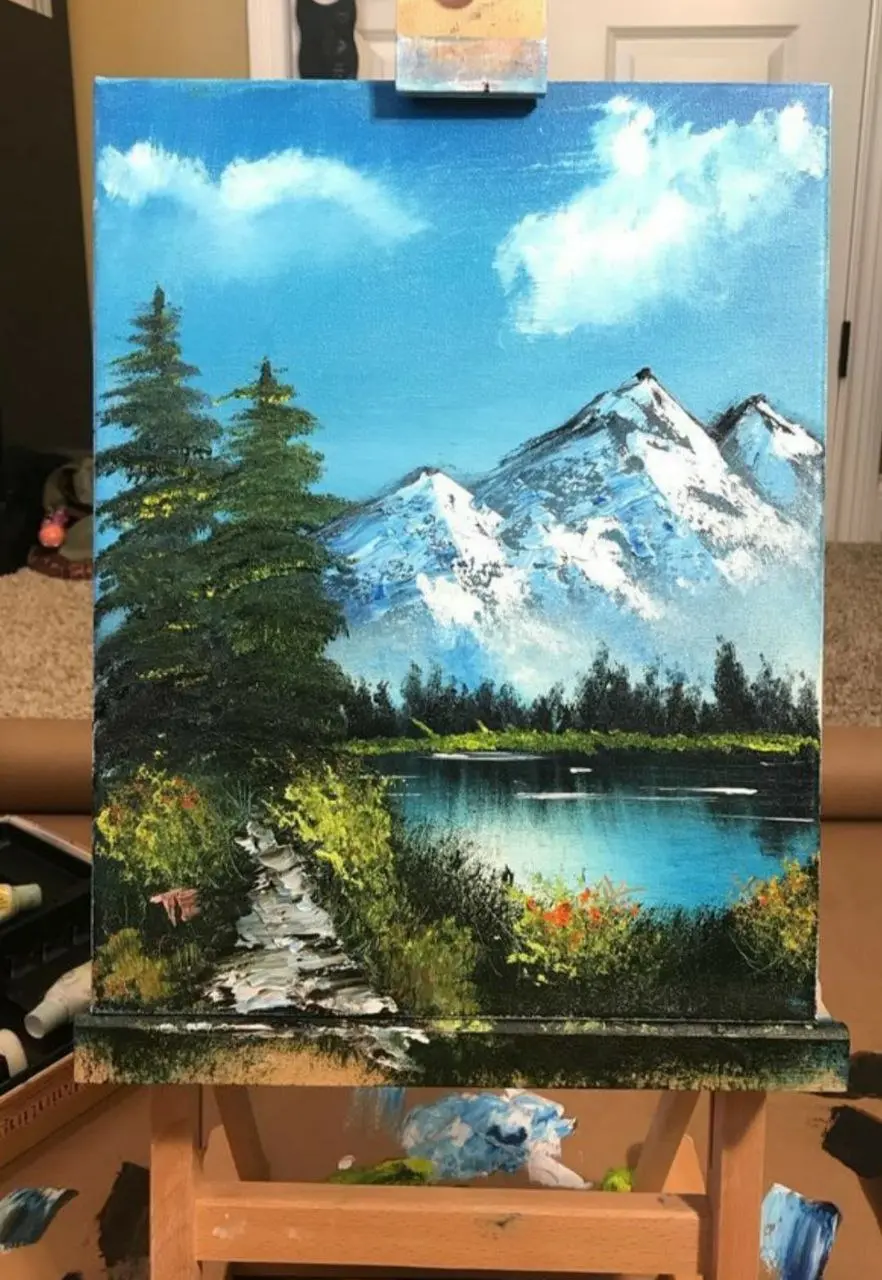 ФАКТУРНАЯ ЖИВОПИСЬ ( работа мастихином)