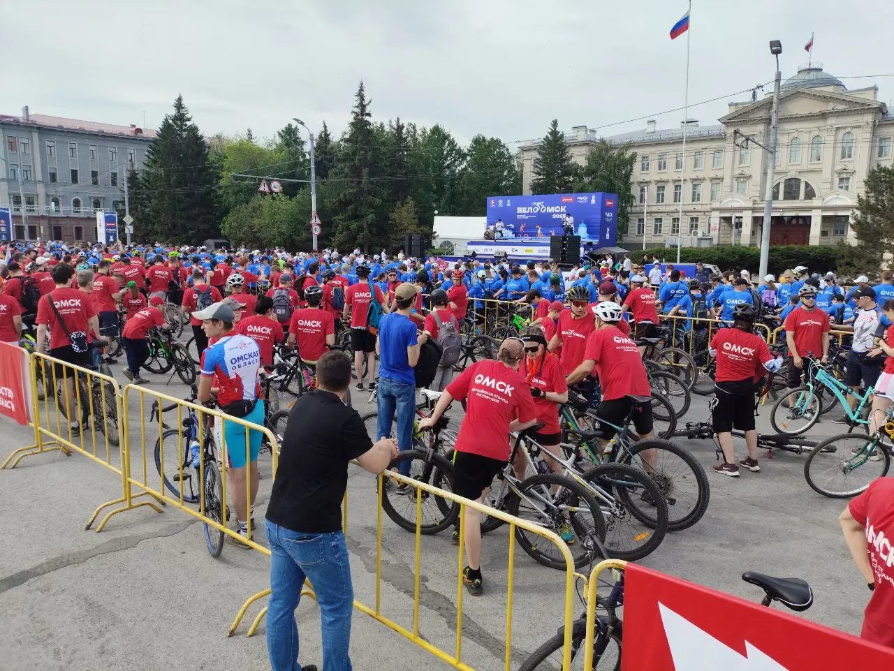 велозаезд с раздельным стартом