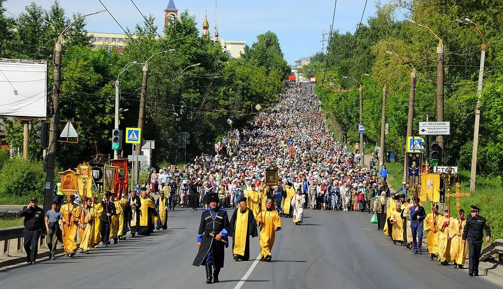 Великорецкий крестный ход и временное закрытие улиц в Кирове
