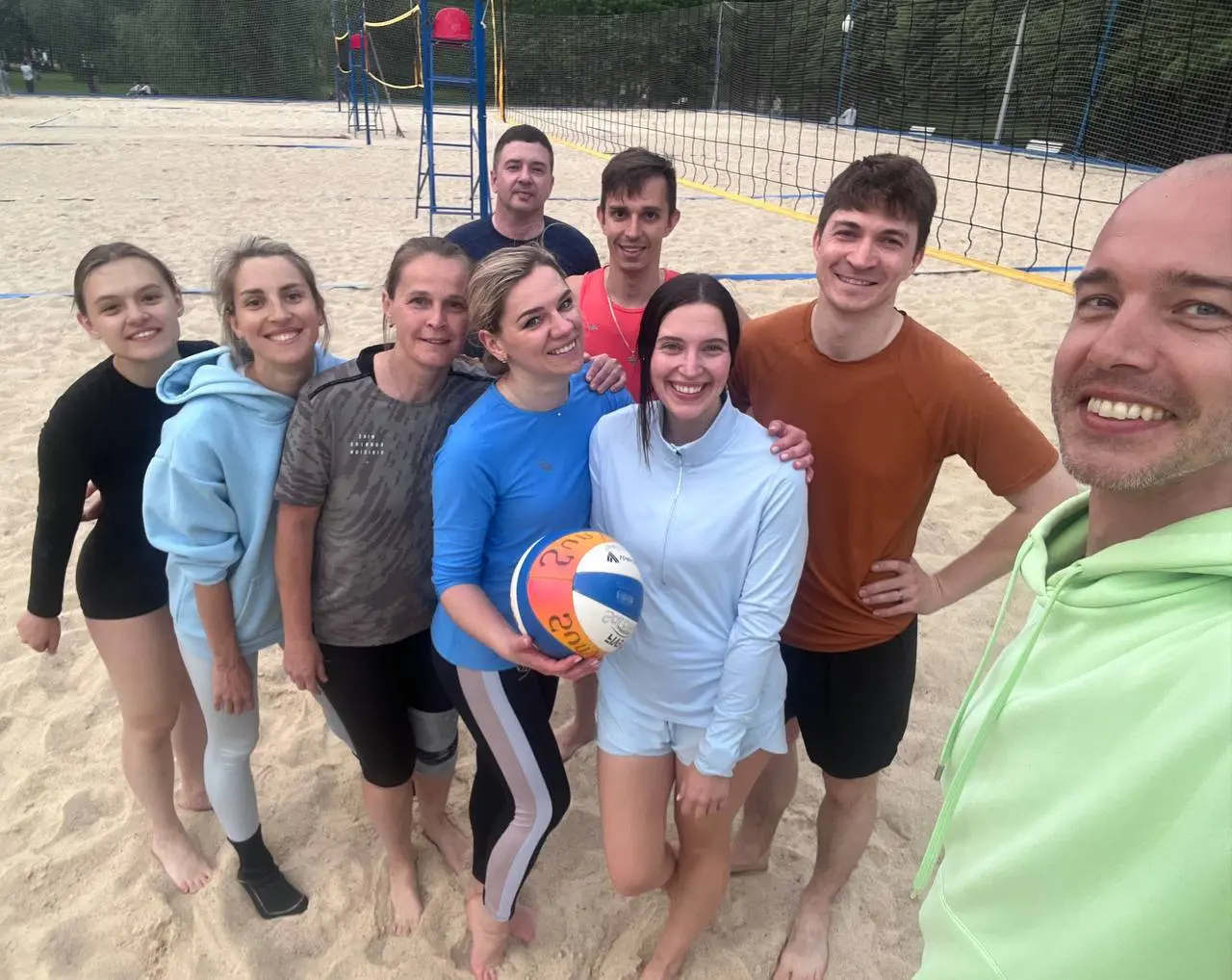 SunVolley Team: Тренировки на пляжных площадках "Парк Горького"