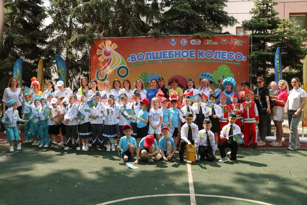 Волшебное колесо - 2025: юные знатоки ПДД в действии!