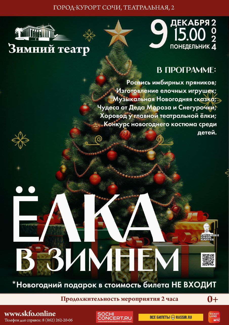 Ёлка в Зимнем