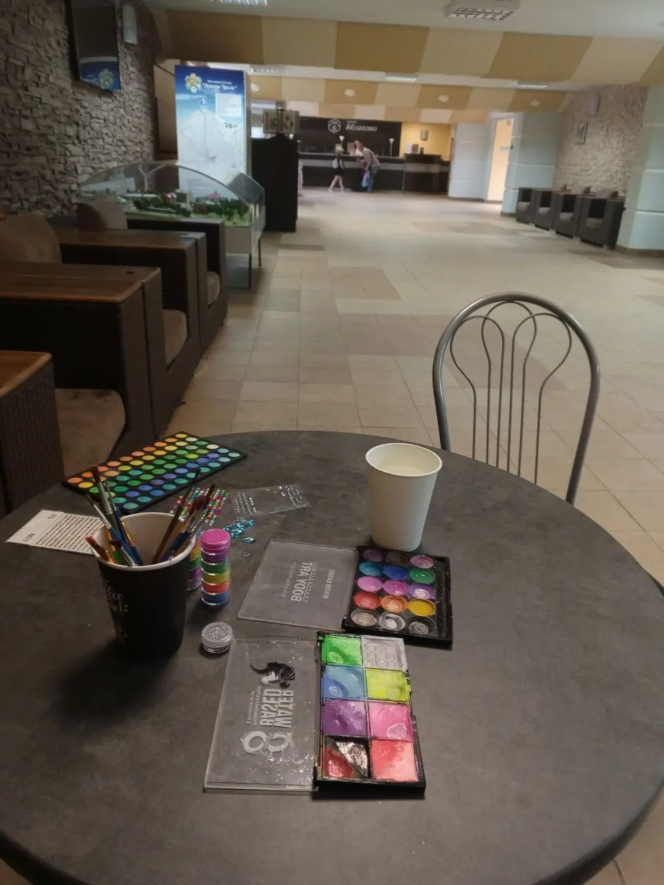 Аквагрим в фойе, 1 этаж