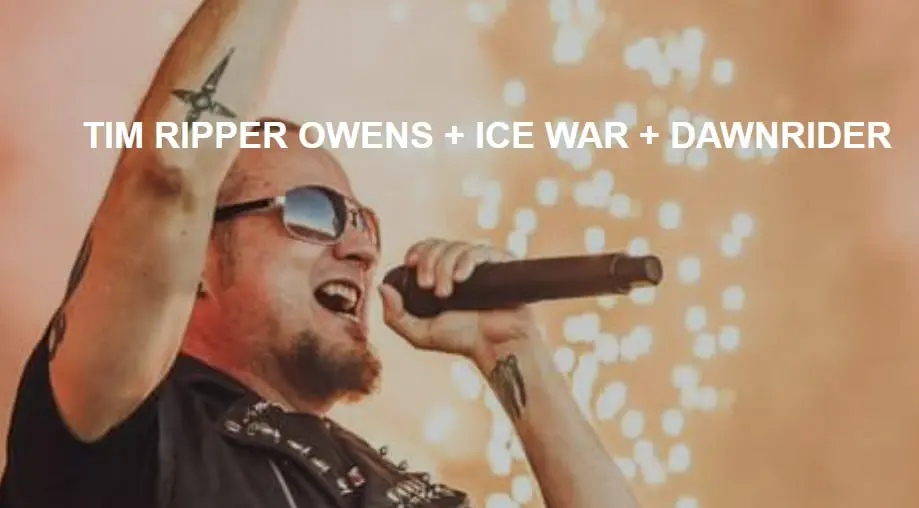 Tim Ripper Owens + Ice War + Dawnrider рок концерт