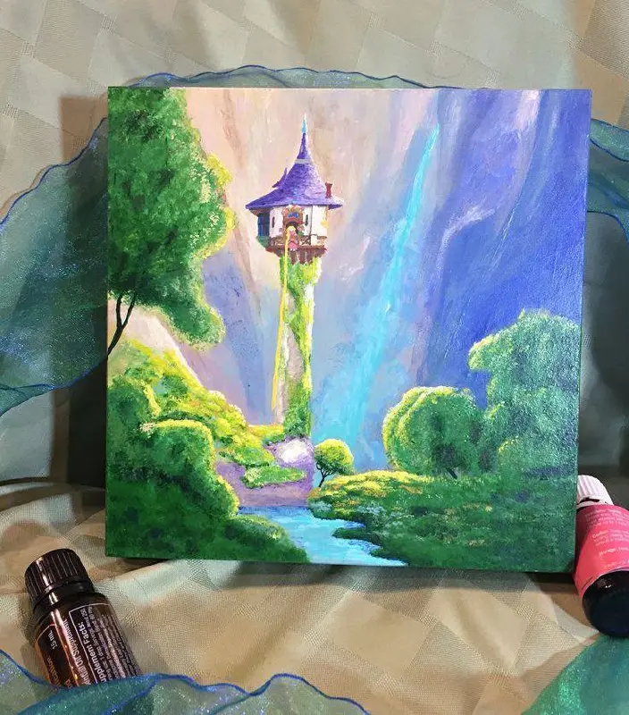 живоpописание, посвященное центру искусств 0o