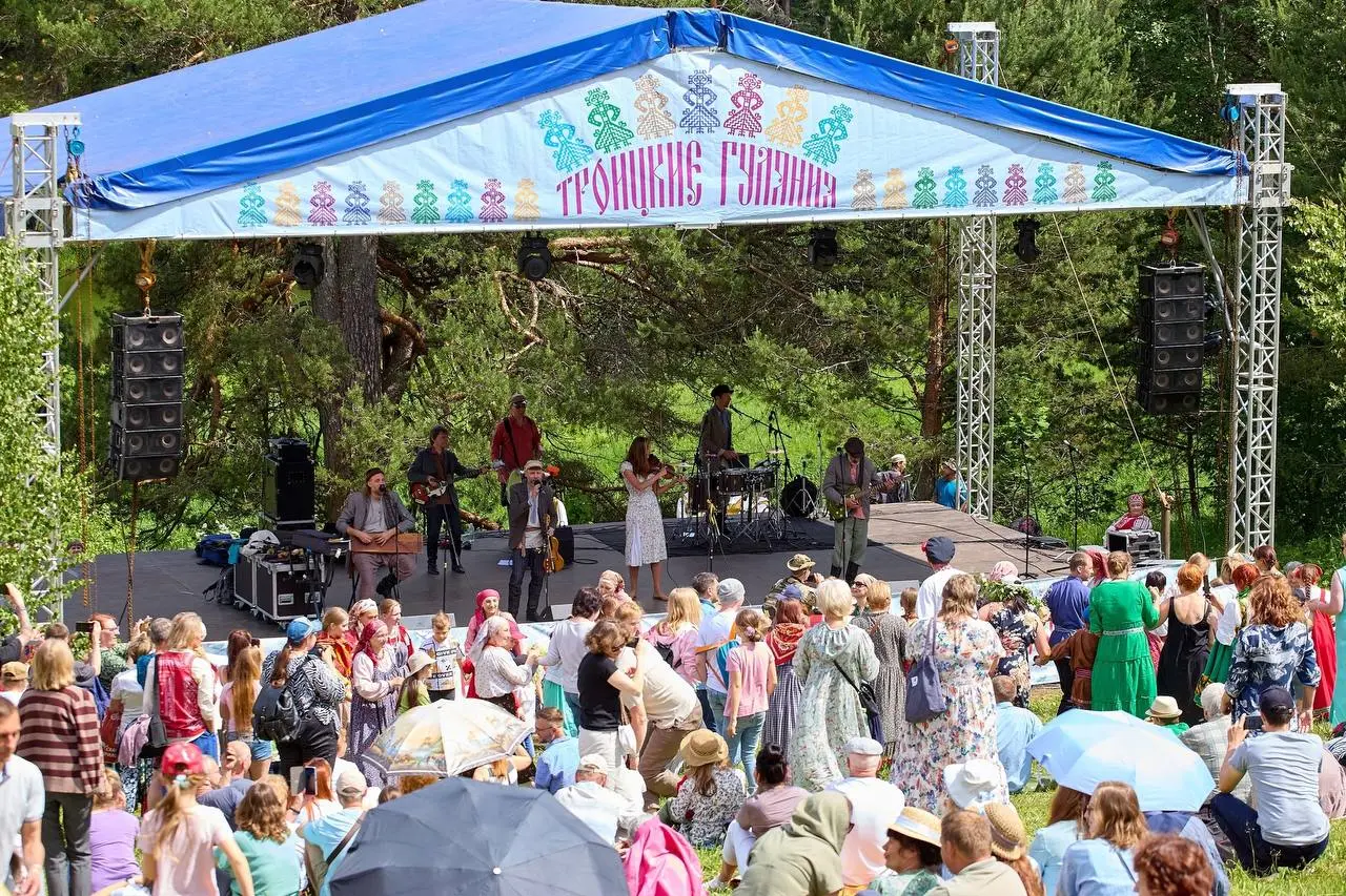 Троицкие гуляния в Василёво 30-летие