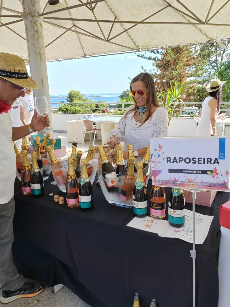 Festa Branca - винная вечеринка в Setúbal