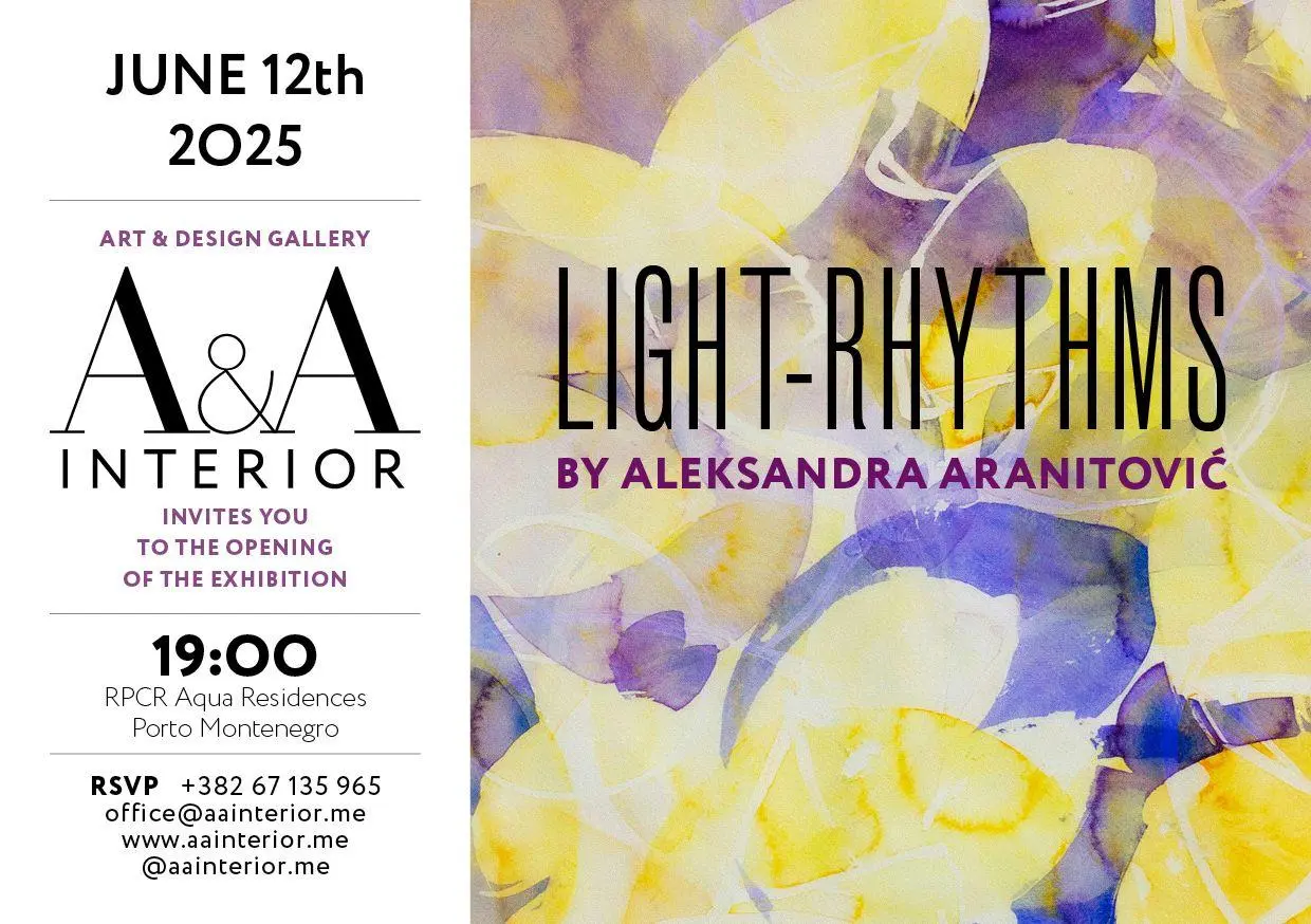 Выставка «Свето-ритмы» в Порто Монтенегро (Тиват)
