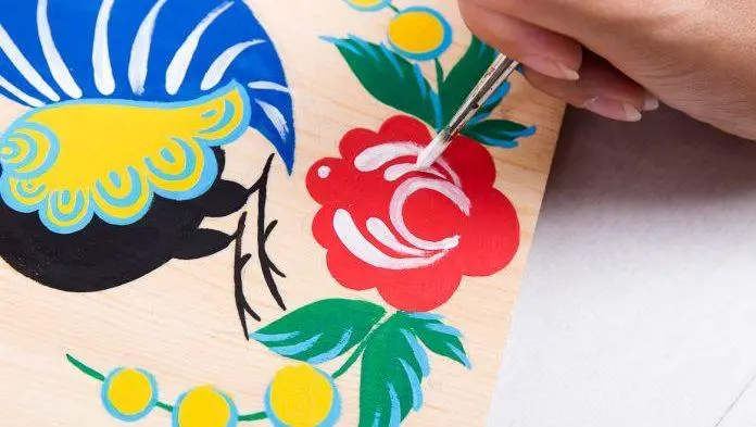 Мастер-класс по русской народной росписи