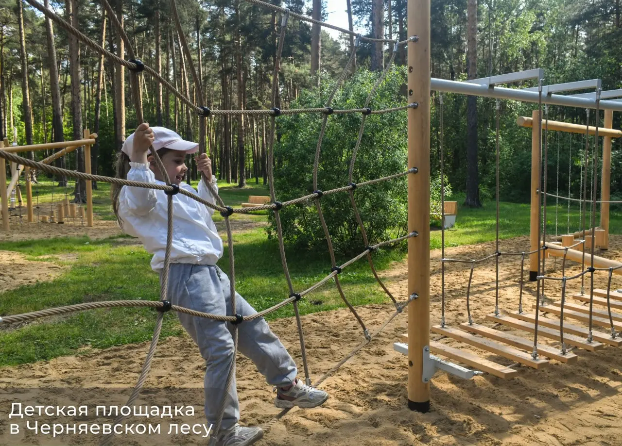 Уличная библиотека и детская площадка в Черняевском лесу, тестирование и получение сертификатов