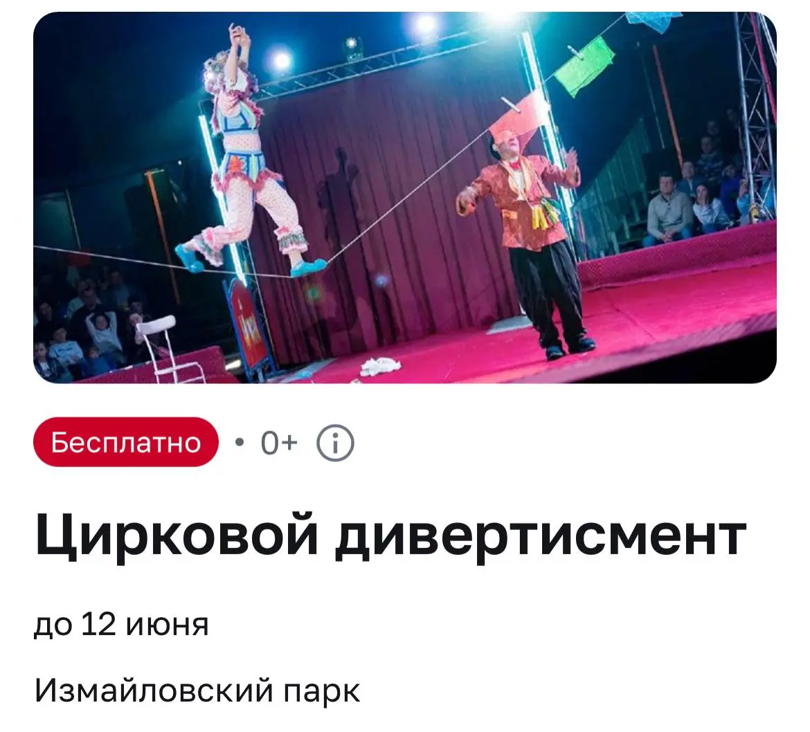 Цирк в Измайлово