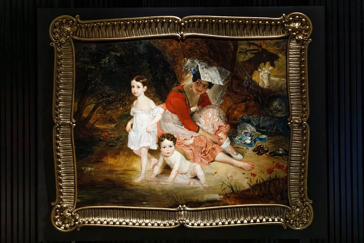 Масштабная выставка Карла Брюллова в Третьяковской галерее