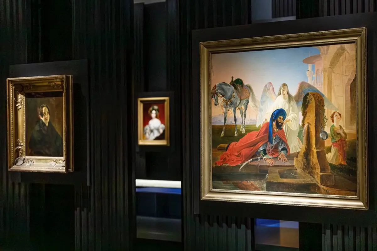 Масштабная выставка Карла Брюллова в Третьяковской галерее