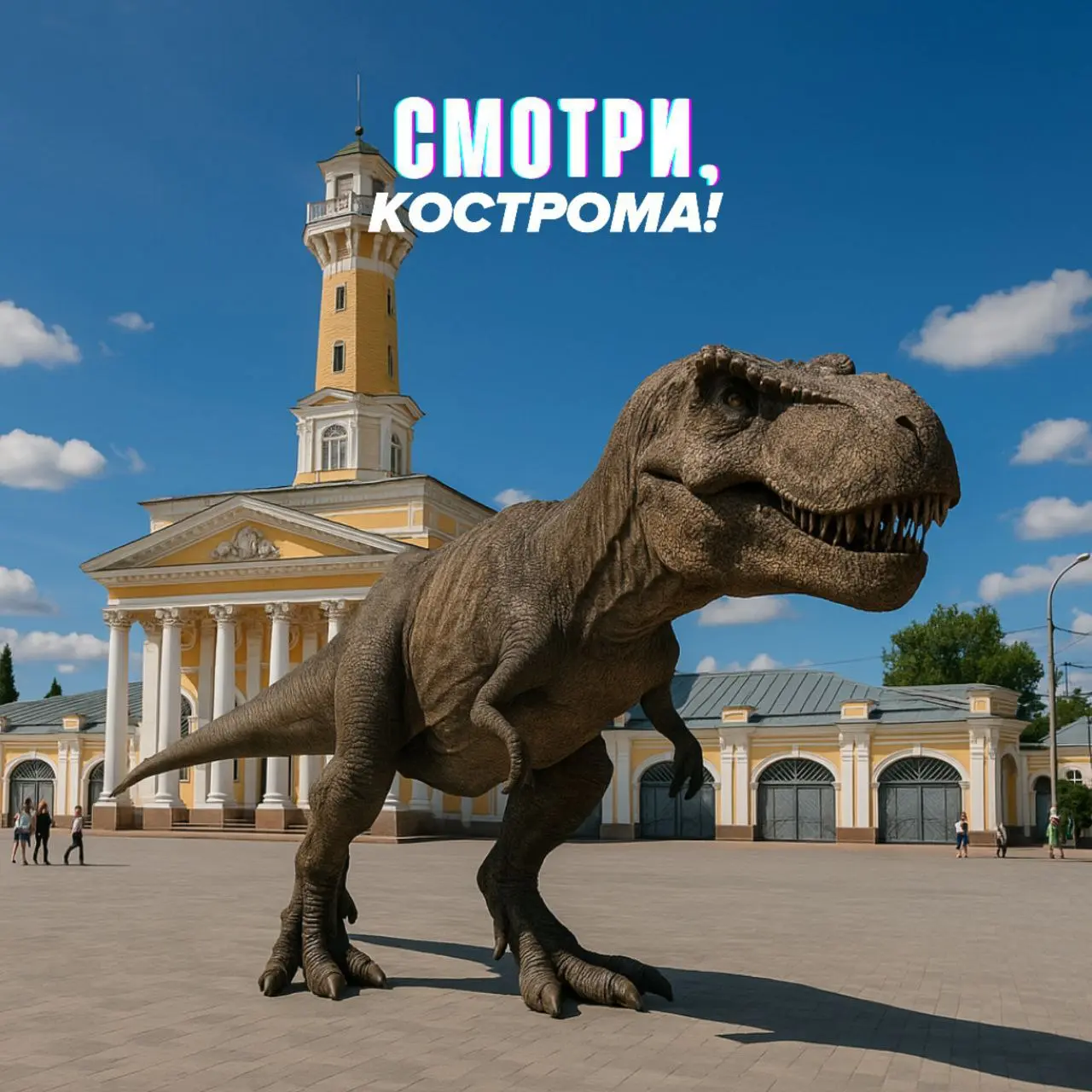 Выставка динозавров "Диномир" в ТРЦ "Коллаж"