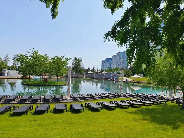 открытие бассейна «Лагуна» в Центральном парке культуры и отдыха