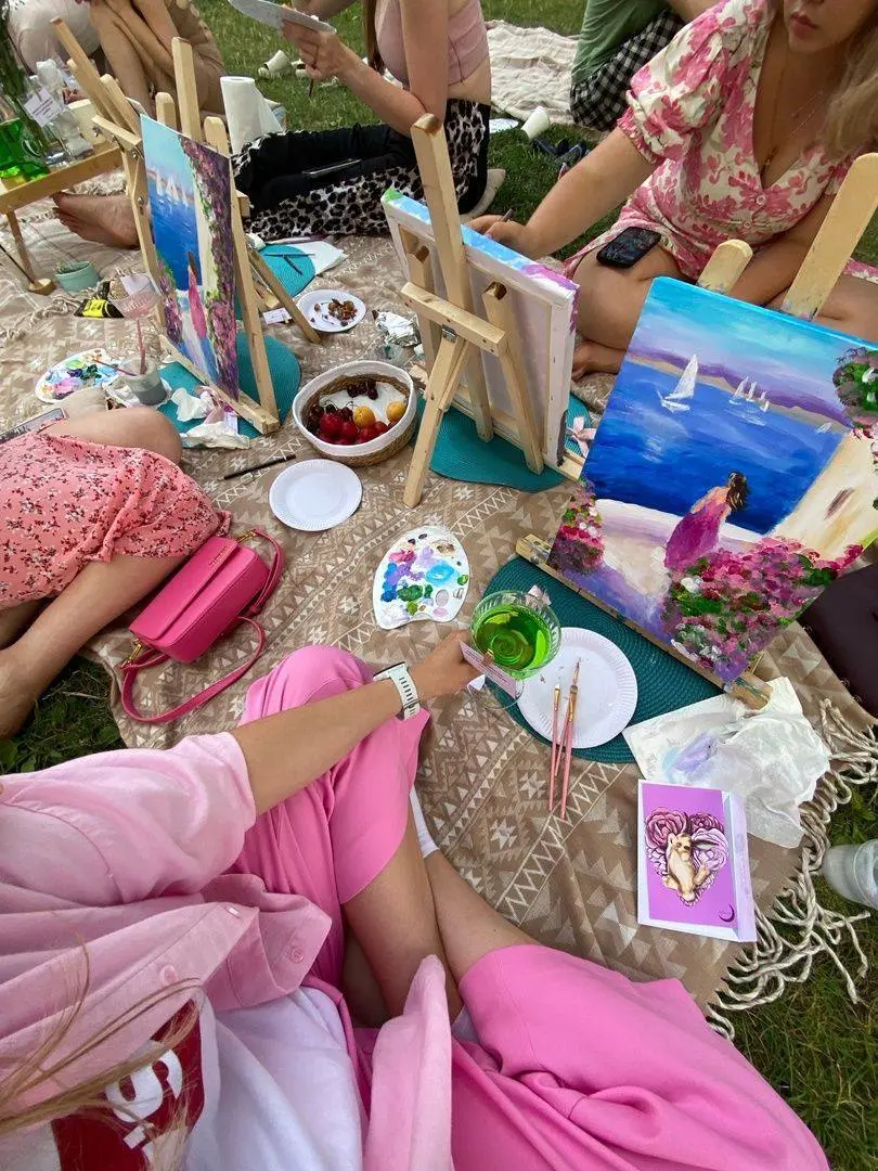летний арт-девичник