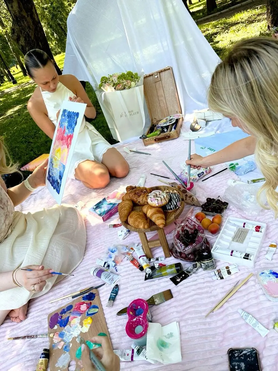 летний арт-девичник