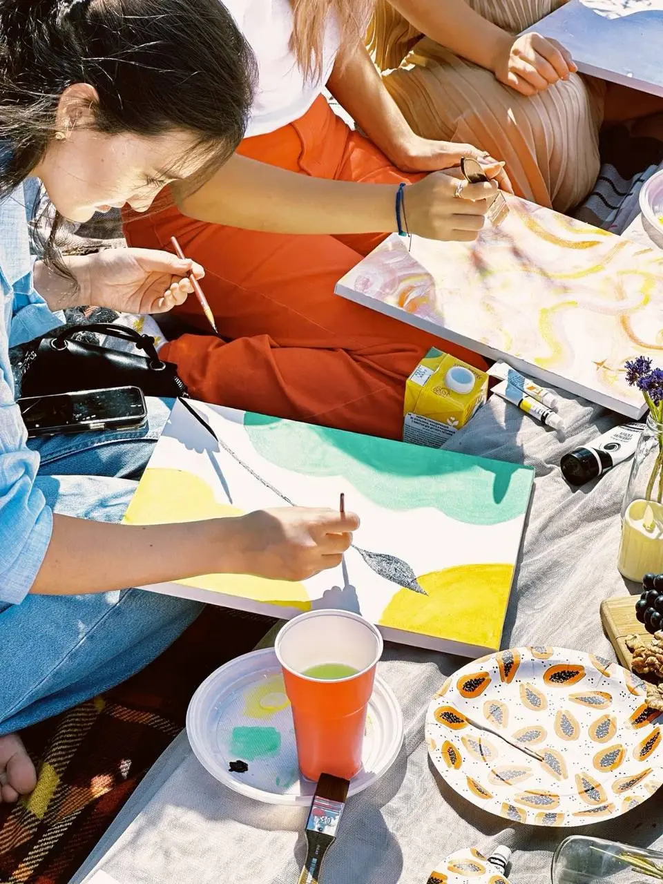 летний арт-девичник