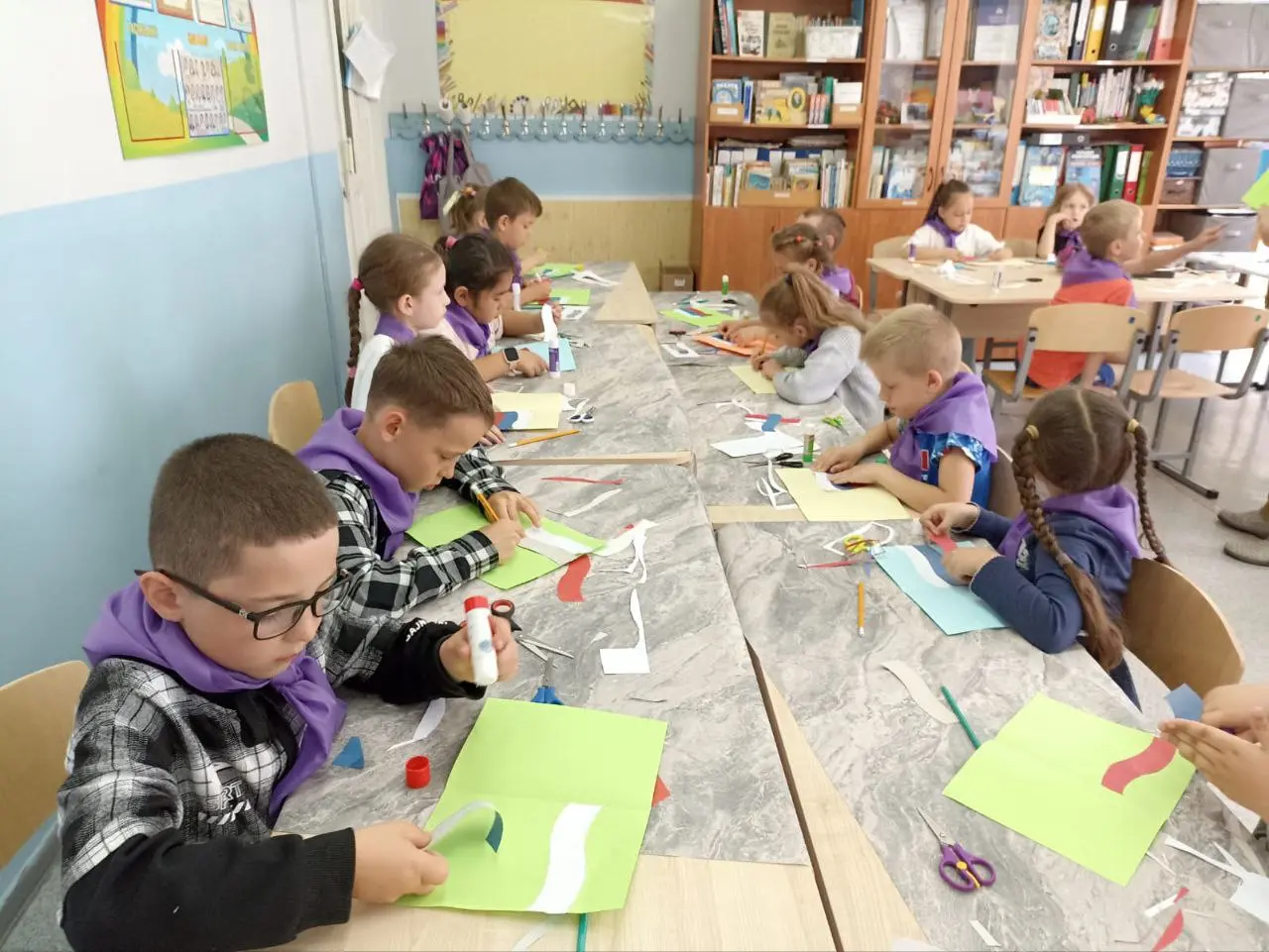 Творческая мастерская и активность "Я патриот своей страны" в МОБУ «СОШ 1» (подразделение с. Мишутино)