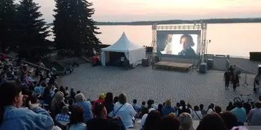 Киносеансы на набережной в Самаре