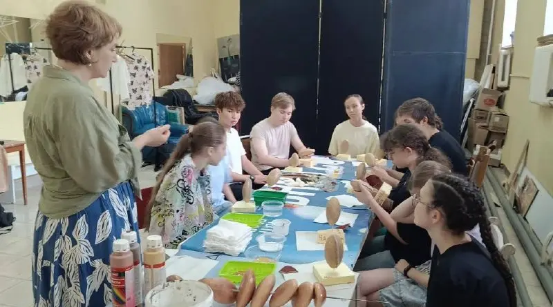 Седьмой день работы Детской театральной студии «Три звонка»